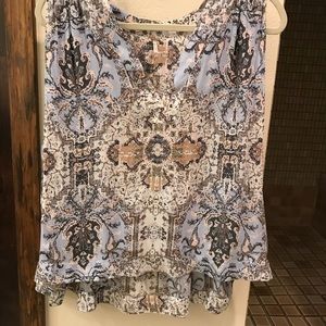 Free People hi/Low blouse size Medium